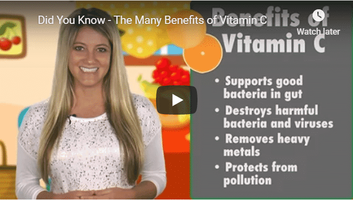 BENEFITS OF VITAMIN C"