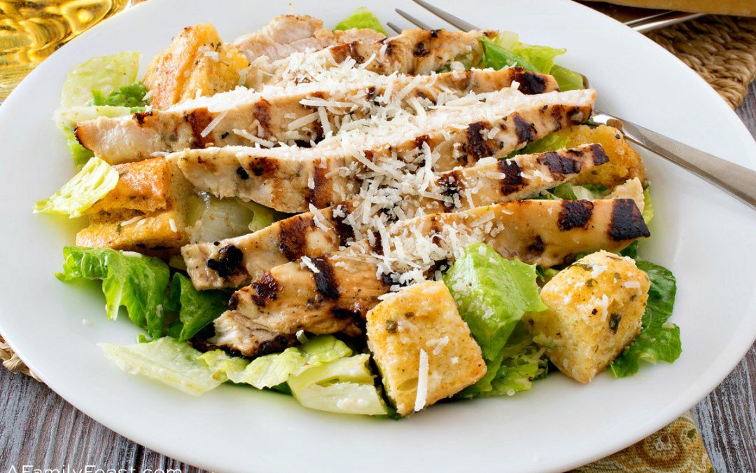 Grilled Chicken Caesar Baguette|Recipe|Healthy Meal