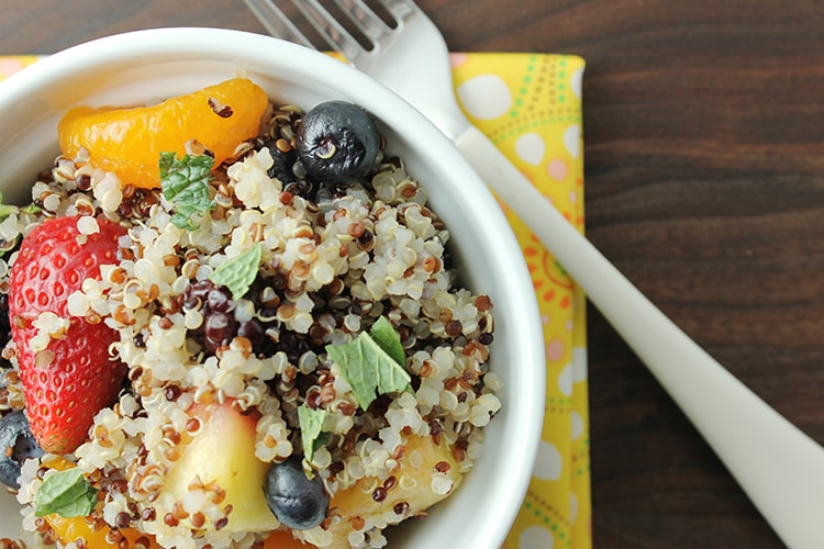 Quinoa Fruit Salad | Healthy and Delicious Breakfast for us